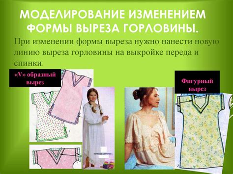 Класс моделирование. Плечевое изделие с цельнокроеным рукавом (ночная ...