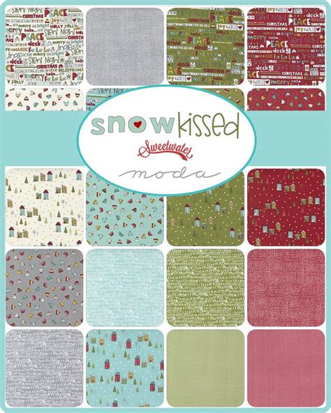 Moda Snowkissed Charm Pack By Sweetwater Pp Emerald City Fabrics