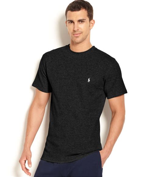 Polo Ralph Lauren Long Sleeve Thermal Crew Neck Polo Ralph Lauren Black