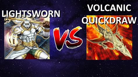 Lightsworn Vs Volcanic Quickdraw Edison Format Dueling Book YouTube