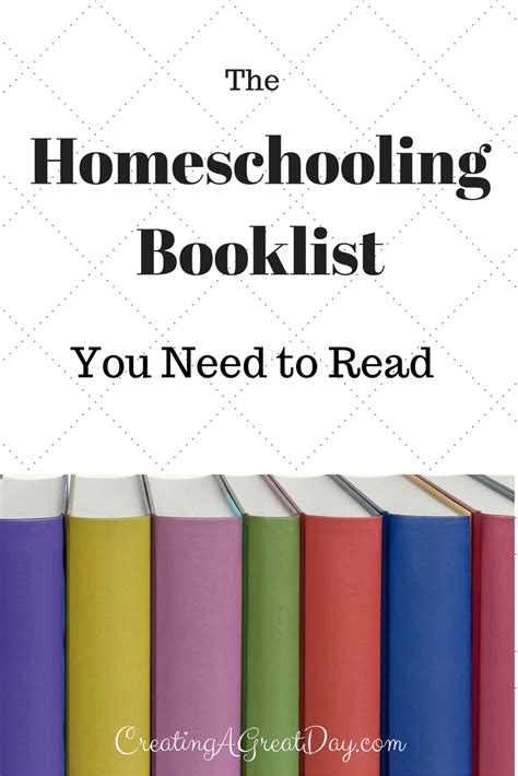 The Homeschooling Book List You Need To Read Homeschool Books