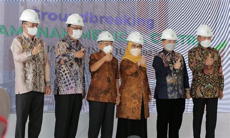 Gubernur Kalsel Melakukan Groundbreaking Pembangunan Rs Amanah Medical