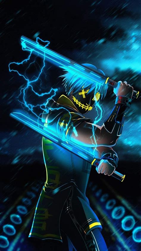 Cool Neon Anime Wallpapers - Wallpaper Cave