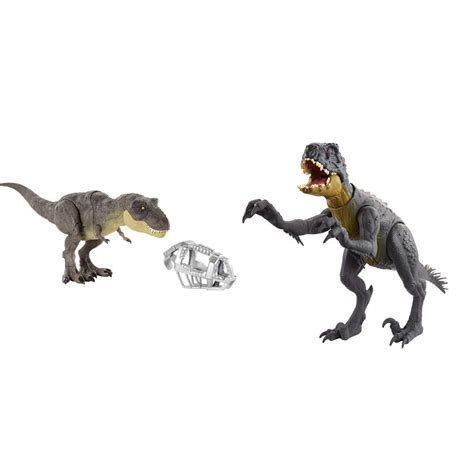 Jurassic World Stomp ‘n Escape Tyrannosaurus Rex Figure Camp Cretaceous