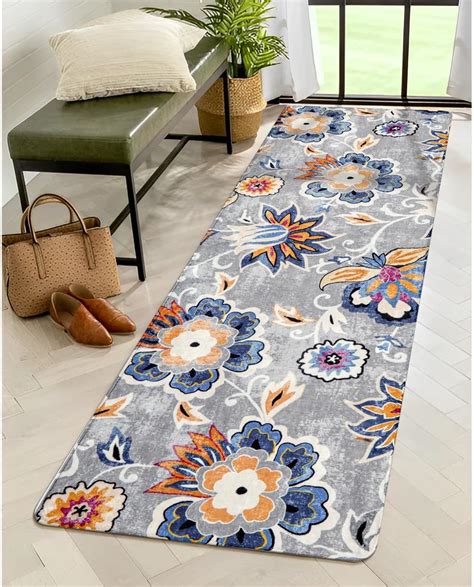 Amazon Lahome Floral Hallway Runner X Washable Non Slip