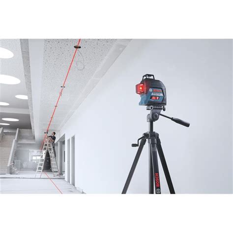 Bosch Linienlaser Kreuzlinienlaser GLL 3 80 Stativ BT 150 Im Koffer