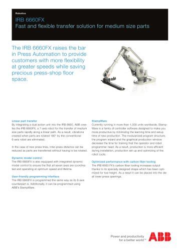 IRC5 Industrial Robot Controller ABB Robotics PDF Catalogs