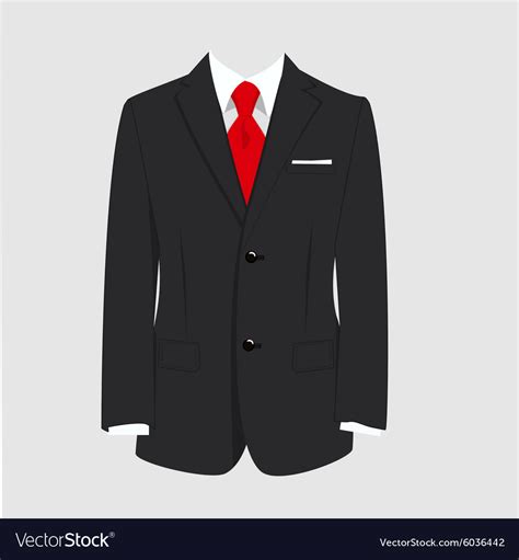 Man suit Royalty Free Vector Image - VectorStock