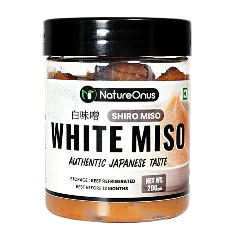 Natureonus Shiro Miso Paste White Miso Paste Light Miso Paste