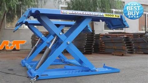 Ak Pit Mounted Hydraulic Scissor Lift Working Height Feet