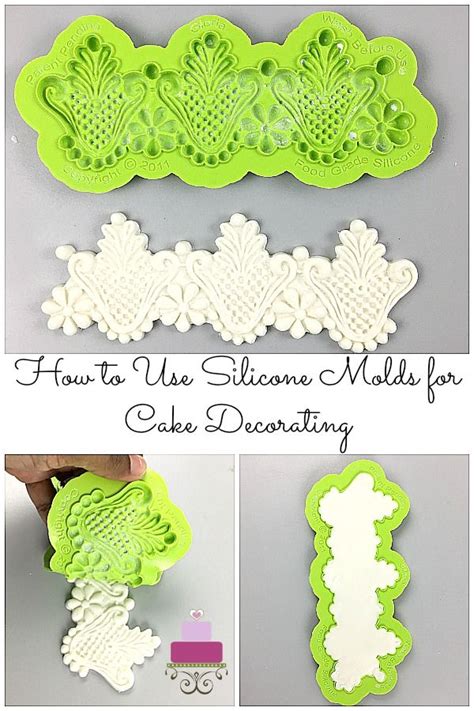 How To Use Silicone Fondant Molds For Cake Decorating Cake Decorating