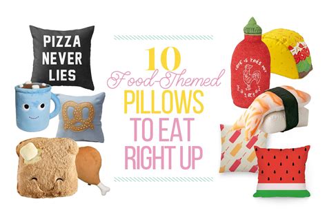 10 Food-Themed Pillows So Cute You Could Eat Them | Kitchn