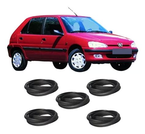 Kit Borrachas De Porta Mala Peugeot Todos Os Anos