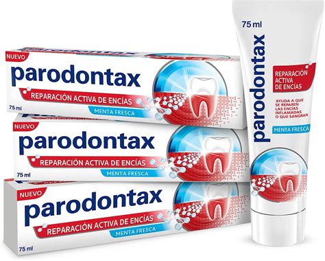 Parodontax Reparación Activa de Encías Pasta de dientes Ayuda a Que