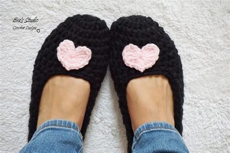 Adult Slippers Crochet Pattern Pdfeasy Great For Beginners Etsy