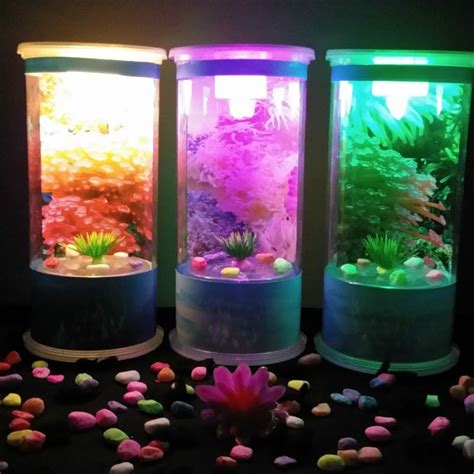 Jual BEST SELLER Akuarium Mini Fullset Aquarium Bulat Mika Cocok Cupang