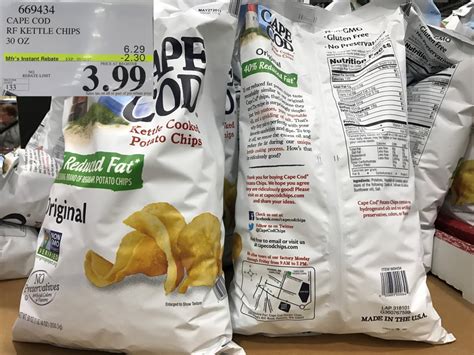 669434 CAPE COD RF KETTLE CHIPS 30 OZ 2 30 INSTANT SAVINGS EXPIRES ON