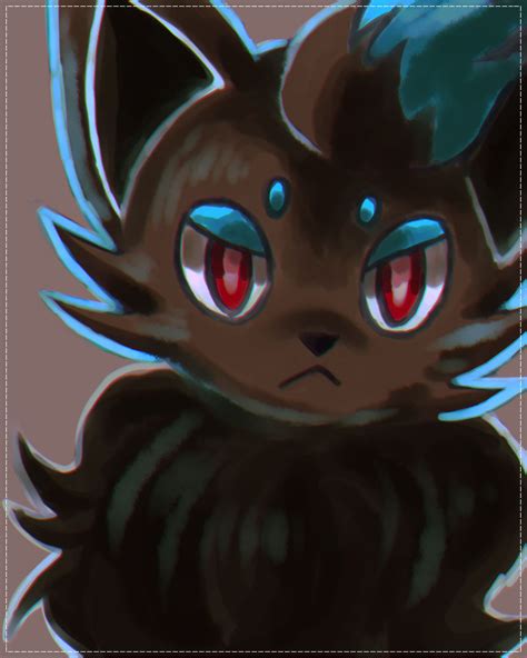 Shiny zorua by ShadNoir on DeviantArt