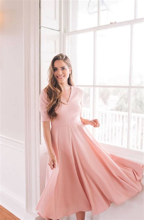 Flattering Dresses For Large Busts Popsugar Fashion