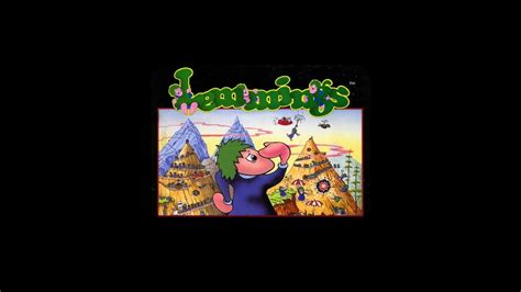 Lemmings Running On Real Atari St Tv Capture Youtube