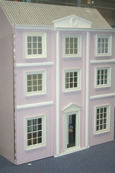 A Modern Georgian Style Dolls House The Double Opening Front