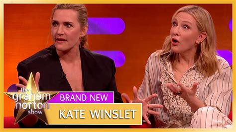 Kate Winslet And Cate Blanchett Hijack The Show To Talk About ‘she Wees’ The Graham Norton Show