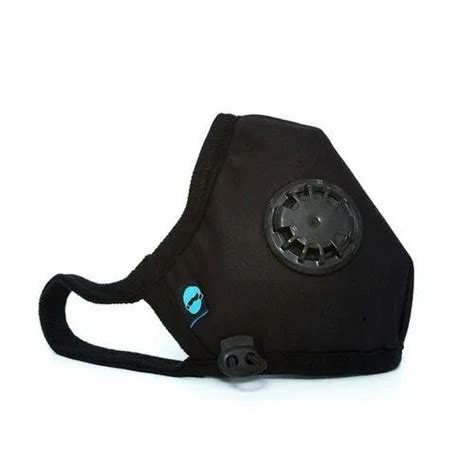 Respiratory Black Non Woven Anti Pollution N95 Respirator Mask For