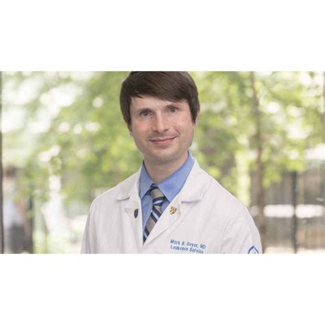 Dr Mark B Geyer Md New York Ny Oncologist