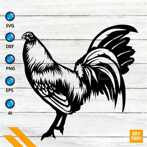 Chicken Vector Silhouette - Etsy