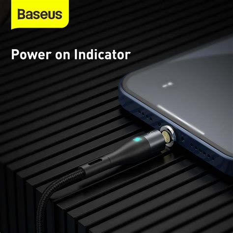 Baseus C Ble Usb Magn Tique Zinc En Lightning Usb Type C Micro