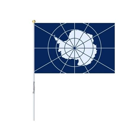 Wiele Oficjalnych Mini Flag Antarktydy W 50 Sztukach 30x45cm Inny