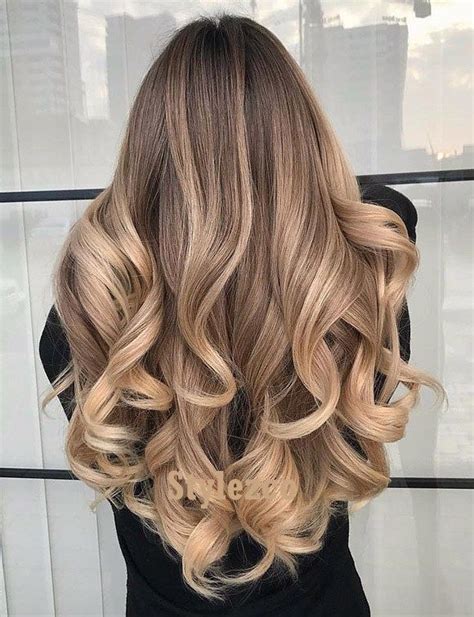 Best Balayage Wavy Hairstyle For Blonde Girls In 2019 Hair Styles