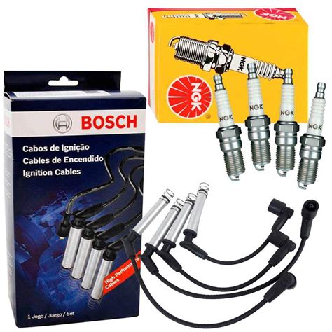 Kit Cabo E Velas Bosch Fiat Uno Mille Black Friday Vale Pix