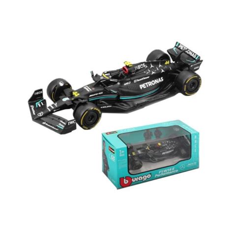 Bburago 1 43 F1 Model Car Mercedes AMG Petronas 2023 W14 E Performance