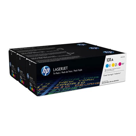 HP 131A Camgöbeği Macenta Sarı 3 lü Paket Toner U0SL1AM HP Store Türkiye