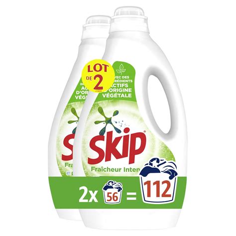 Lessive Liquide Fra Cheur Intense Skip Les Bidons De L Prix