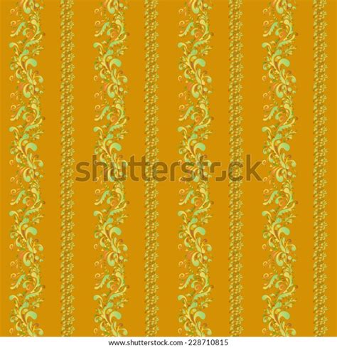 Indian Style Wallpaper Stripes Stock Vector Royalty Free 228710815