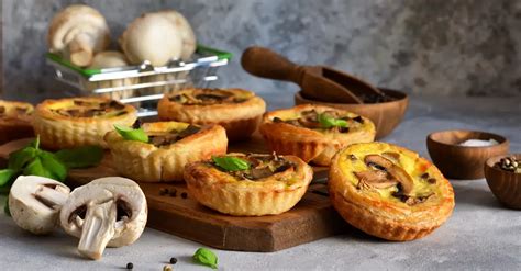 Tartelettes Feuilletées aux Champignons au Thermomix