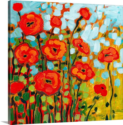 Red Poppy Field Wall Art, Canvas Prints, Framed Prints, Wall Peels ...