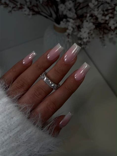 Elegant Nude Ombré Wedding Nail Ideas for Your Natural Bridal Look Blog Wezoree