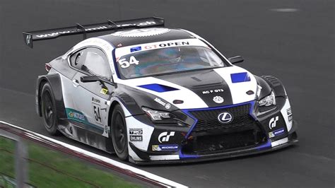 Lexus Rc F Gt3 Sound In Action On Track Accelerations And Fly Bys Youtube