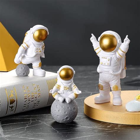 Pcs Astronaut Figure Action Figure Nordic Decor Beeldje Etsy