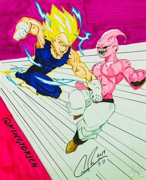 Dragonballz Dbs Vegeta Kidbuu Zelda Characters Character Dragon