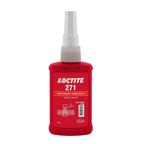 Adesivo Trava Roscas Loctite 271 Anaeróbico Alto Torque 50g Trava