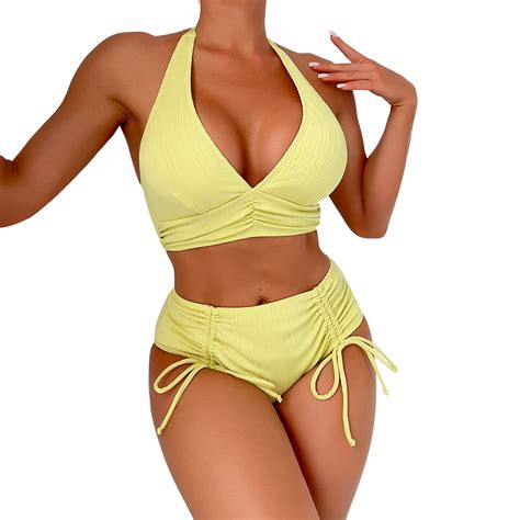 Sexy Bikini 2023 Swimsuit Women Swimwear Push Up Bikini Set Thong