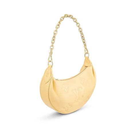 Louis Vuitton Banana Yellow Quilted Smooth Calf Leather Over The Moon Bag For Sale At 1stdibs