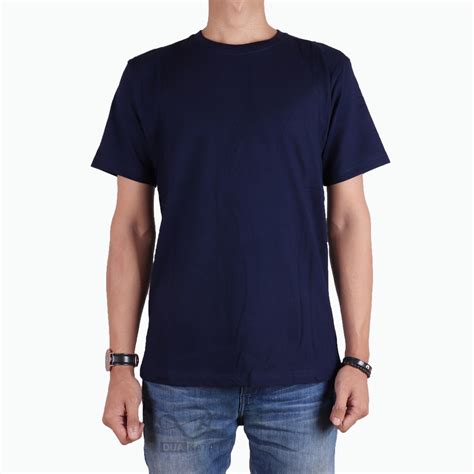 Jual Kaos Polos Navy Unisex Cotton Combed S Kualitas Distro Indonesia