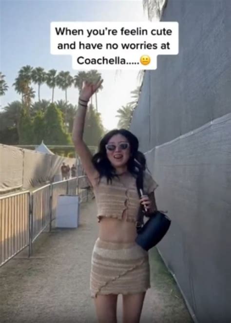 I Had A Wardrobe Malfunction At Coachella It Was A Sticky Boob