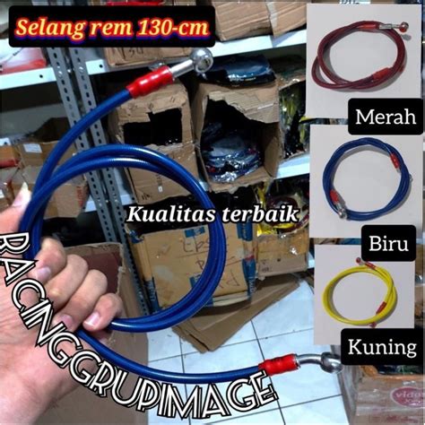 Jual Selang Rem Depan Variasi Panjang Cm Universal Shopee Indonesia