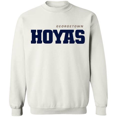 Georgetown University Georgetown Hoyas Crewneck Sweatshirt - Diana T-shirt